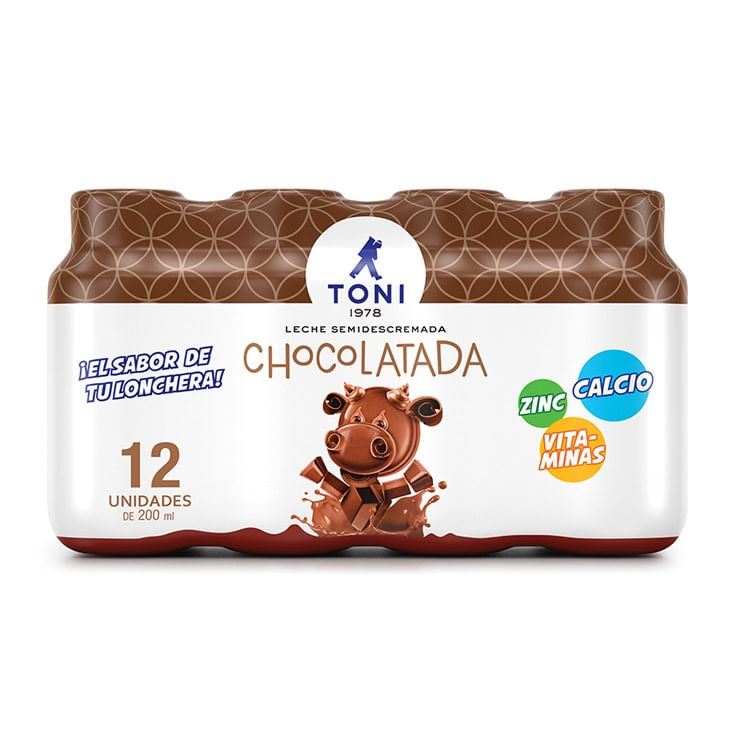 Leche Chocolatada Pack Toni 200Ml