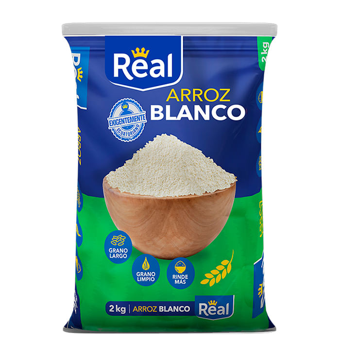 Real Arroz Blanco 2Kg