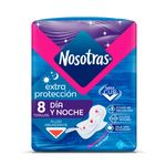 Toallas Higienicas Extraprotección Día y Noche X8 Nosotras