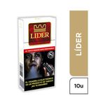 Lider Cigarrillo Cajetilla X 10 Uni