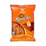 Mini Manicho Chocolate Leche Y Maní Funda 300