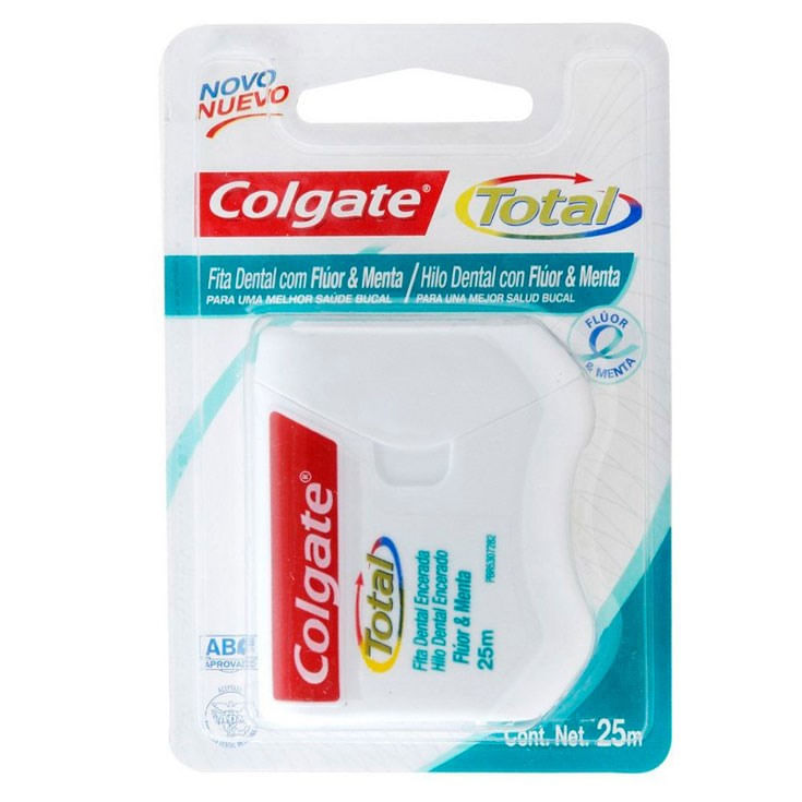 Hilo Dental Total Flúor Y Menta Dual Colgate