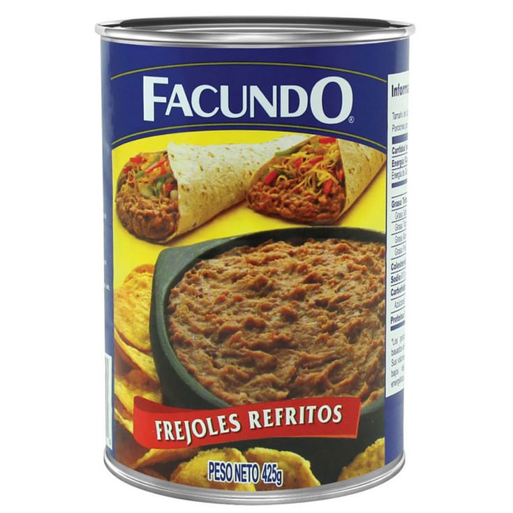 Fréjol Refrito Facundo 425 Gr