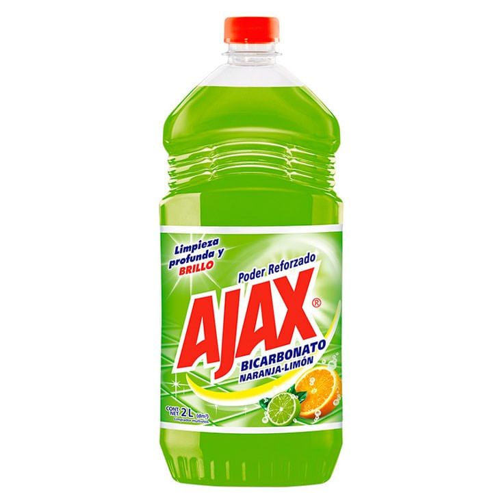 Desinfectante Bicarbon Naranja Limon Ajax 2 L