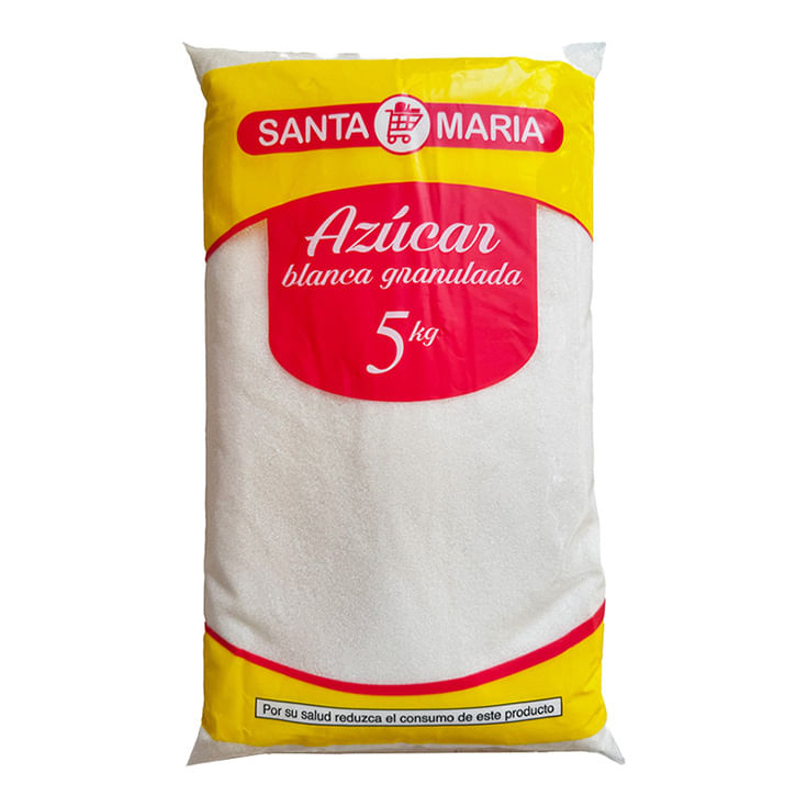 Azúcar Blanca Santa Maria 5 Kg
