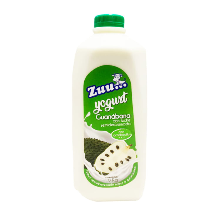 Zuu Yogurt Sabor Guanabana 1.9 Kg
