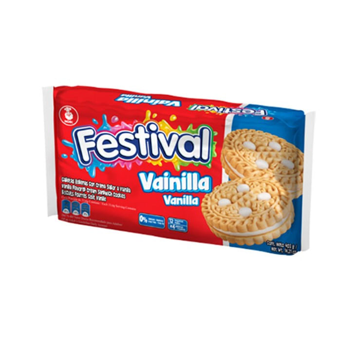 Galleta Funda Vainilla Festival 600 Gr