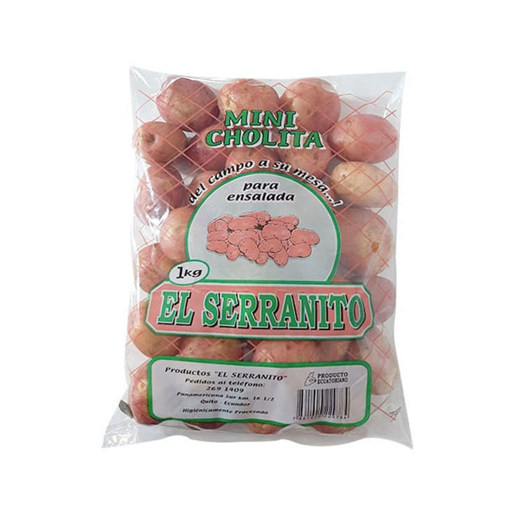 Papa Mini Cholita El Serranito 1 Kg