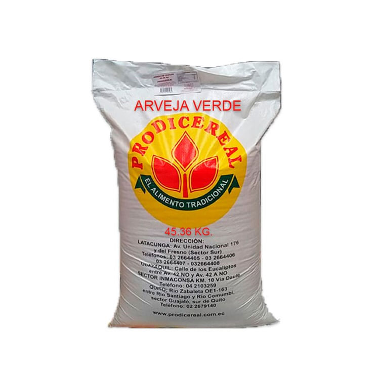 Arveja Verde Quintal 45.36 Kg