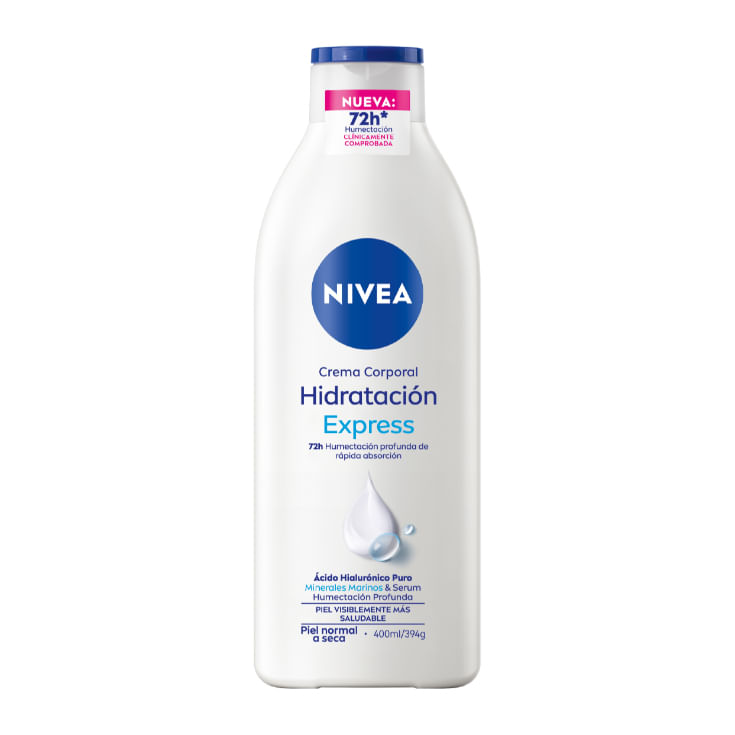 Crema Corporal Express Hydration Nivea 400Ml