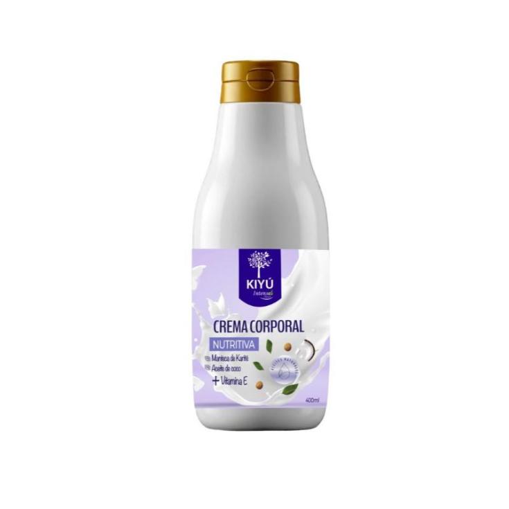 Crema Corporal Nutritiva Kiyu Intense Natural 380 Ml