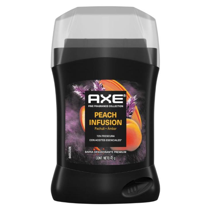 Desodorante Axe Barra Fragancia Peach Infusion 45 Gr.
