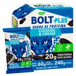 Barra De Proteina Cookies And Cream 240 Gr