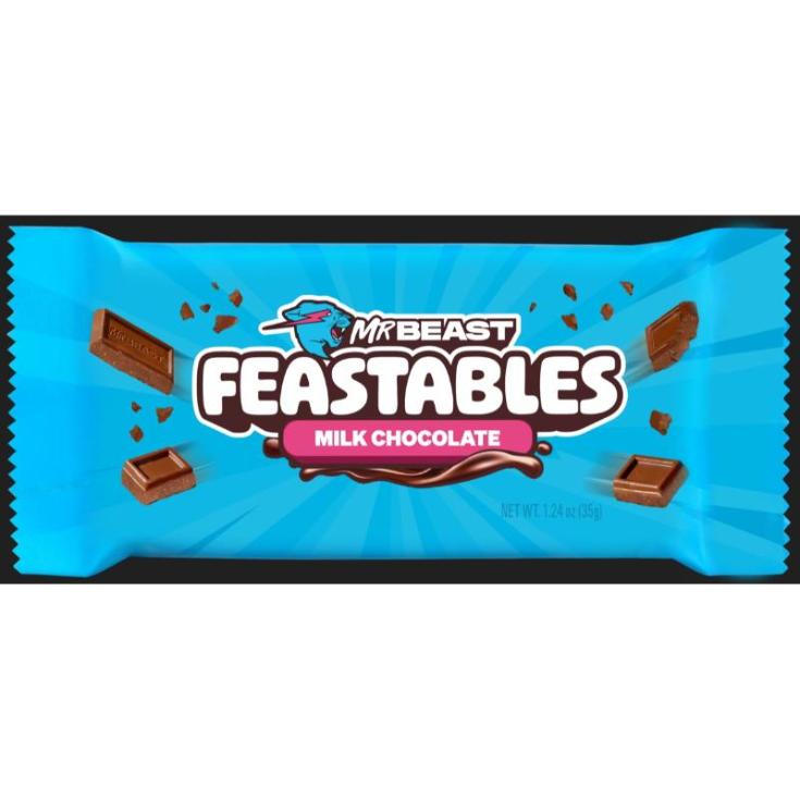 Feastables Chocolate Con Leche Mr Beast 35G
