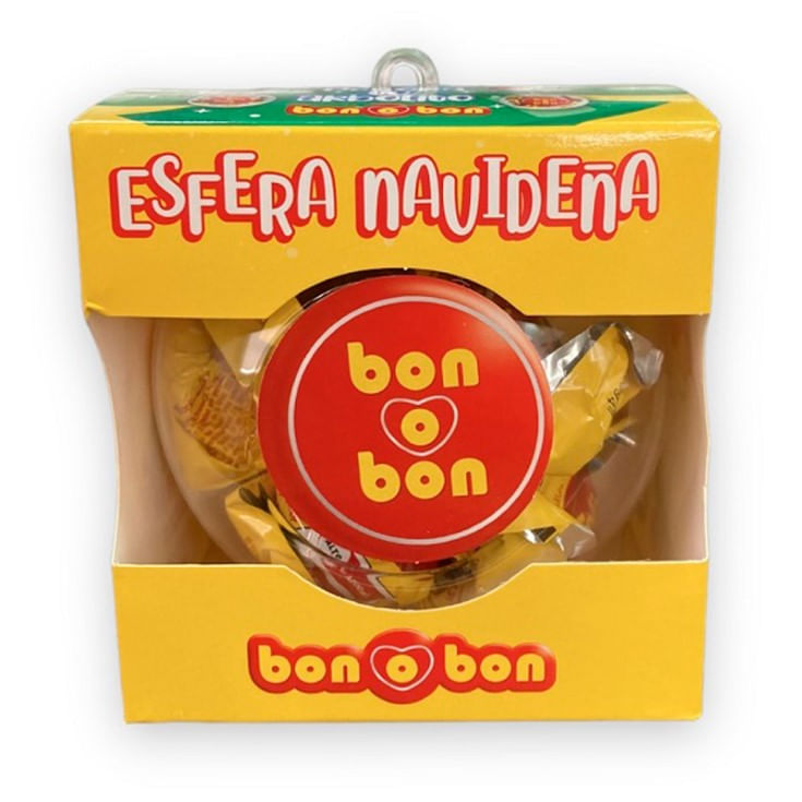 Bombones Rellenos de Crema de Mani Esfera Bon o Bon 105Gr