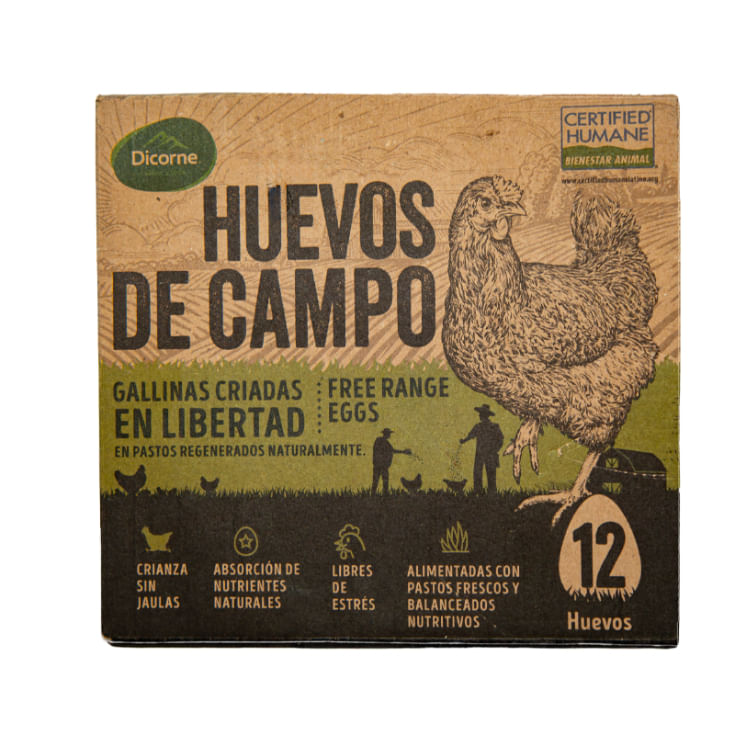 Dicorne Huevos De Campo X 12