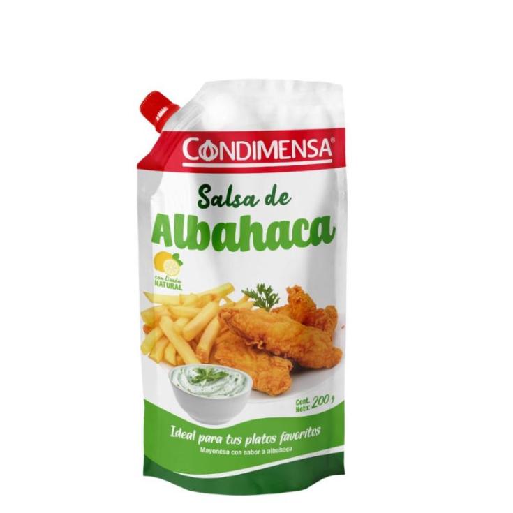 Salsa De Albahaca Doypack Condimensa 200 Gr