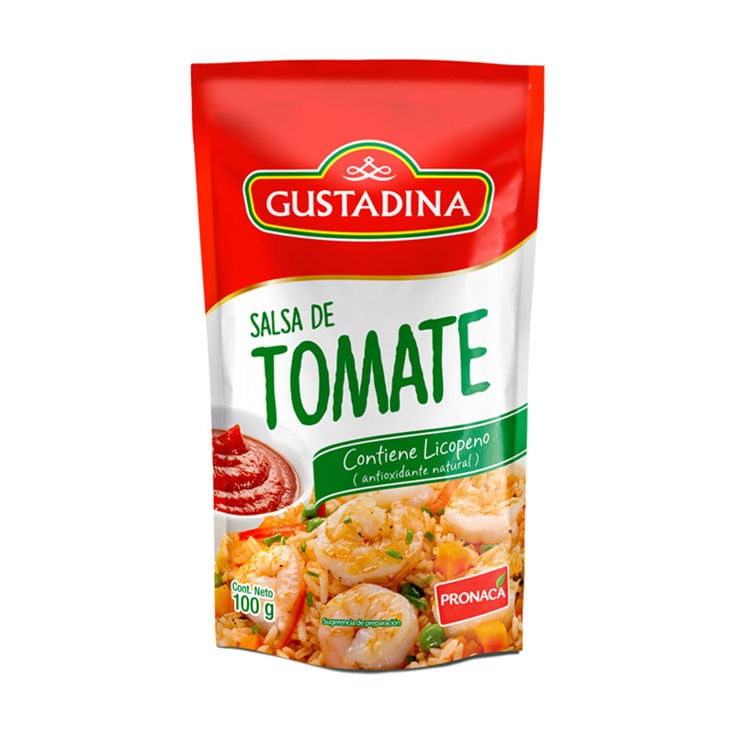 Salsa De Tomate Gustadina 100 Gr