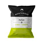Papas Sabor Lima-Limón Monterojo 100GR