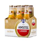 Cerveza Amstel Sixpack Botella 330Ml