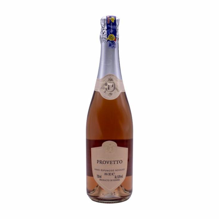 Vino Espumoso Rosado Provetto 750ML