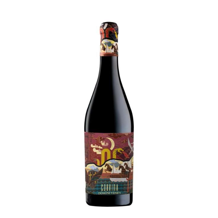Vino Tinto Corvina Domini Veneti 750 Ml