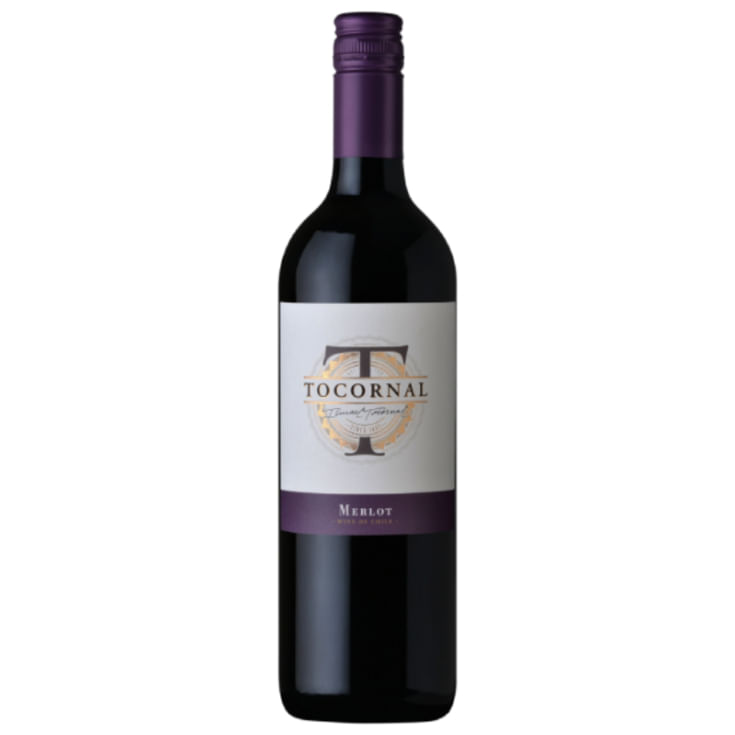 Vino tinto Tocornal Merlot 750 ml