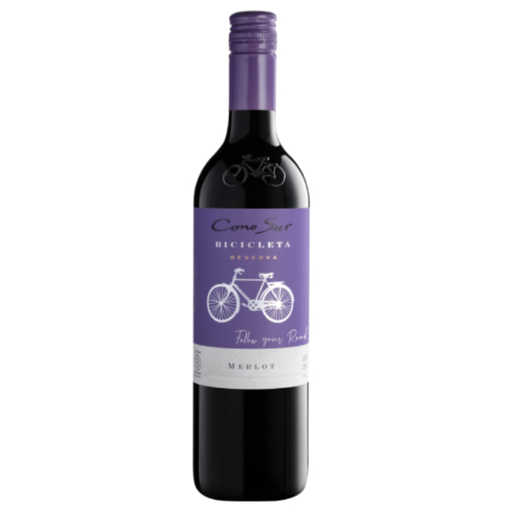 Vino tinto Cono Sur Bicicleta Merlot 750 ml