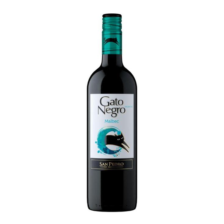 Vino Tinto Malbec Gato Negro 750ML