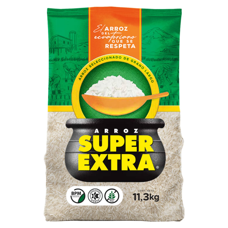 Super Extra Arroz Blanco 11.36 Kg