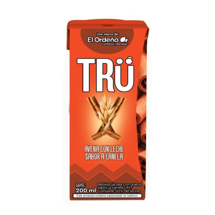Avena Con Leche Sabor Canela Tru 200 Ml