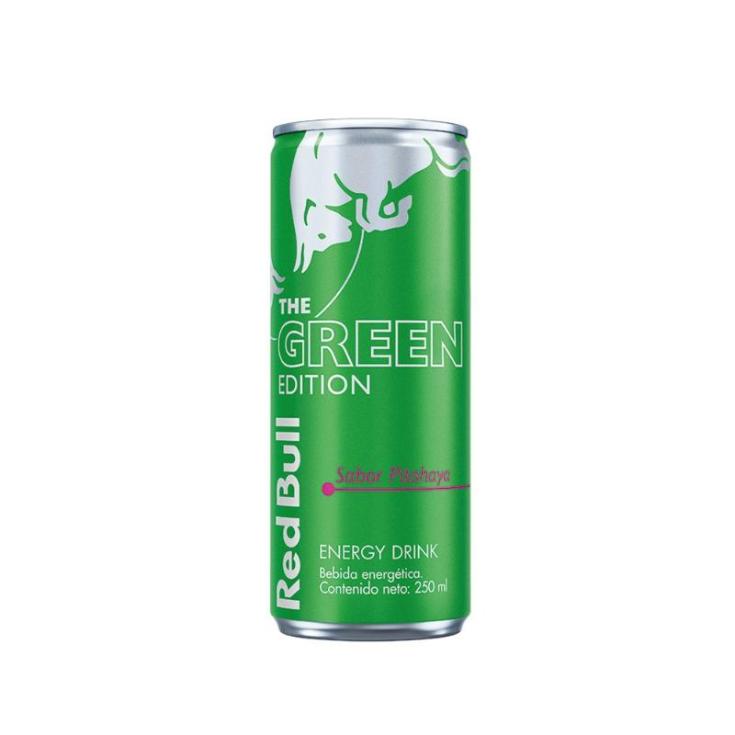 Bebida Energizante Sabor Pitahaya Red Bull Green 250 Ml