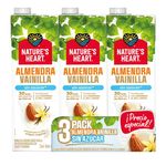 Tripack Bebidas Almendra Y Vainilla Nature´S Heart  946Ml