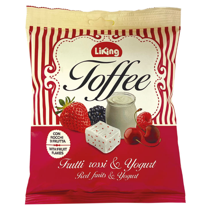 Caramelos Toffees Yogurt Y Frutos Rojos Liking 175Gr