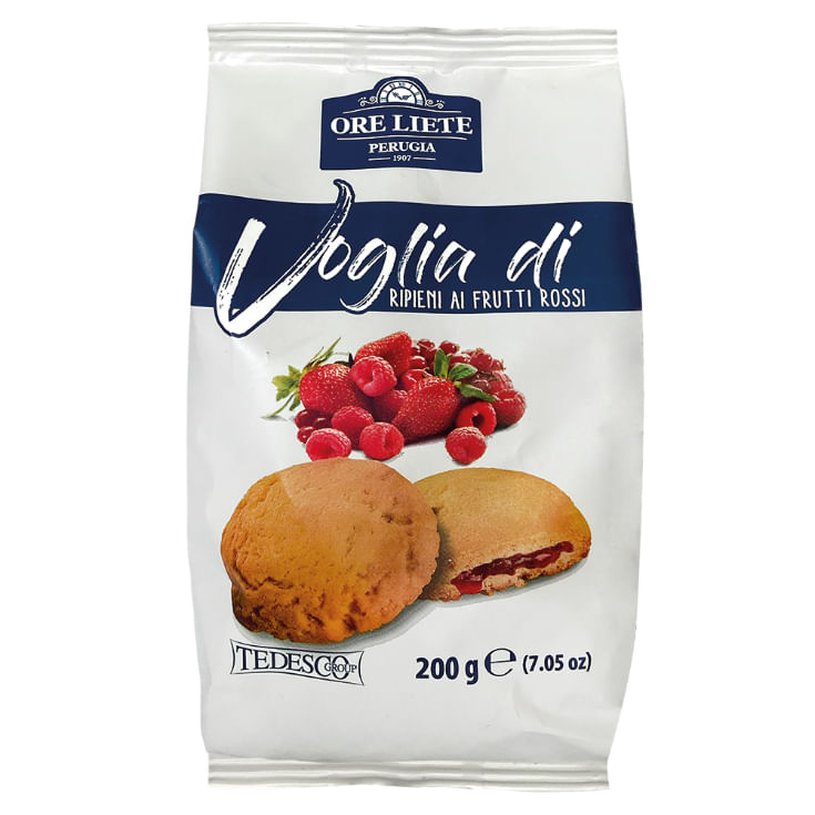 Galletas Rellenas Frutos Rojos Oreliete 200Gr