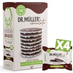 Galleta Arroz Integral Cubierta De Chocolate Semiamargo Dr.Muller 80Gr