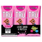 Leche Fresa Trü Sixpack 200 Ml