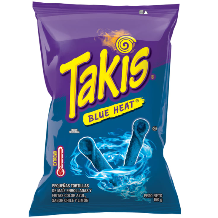 Snack de Maíz Takis Blue Heat 150 Gr
