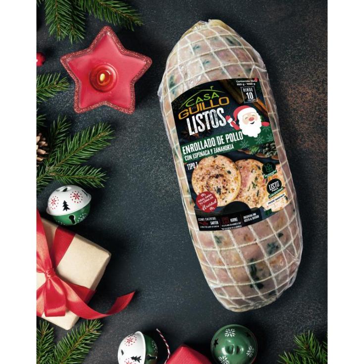 Casa Guillo Enrollado De Pollo Pieza 1 Kg.