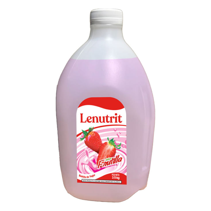 Yogurt Botella Frutilla Lenutrit 3.5Kg