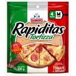 Rapiditas Tortizza Tomate & Oregano Bimbo  230Gr