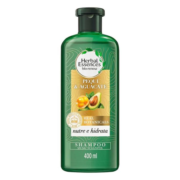 Shampoo  Nutre E Hidrata Pequi & Aguacate Herbal Essences 400Ml