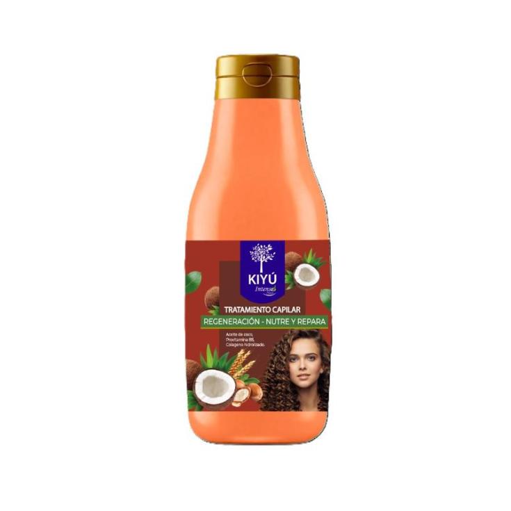 Tratamiento Capilar Regeneracion Nutre Y Repara Kiyu Intense Natural 380 Ml