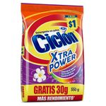 Detergente Ciclon En Polvo Xpower Floral Funda 350 Gr