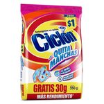 Detergente Ciclon En Polvo Quitamanchas 350 Kg