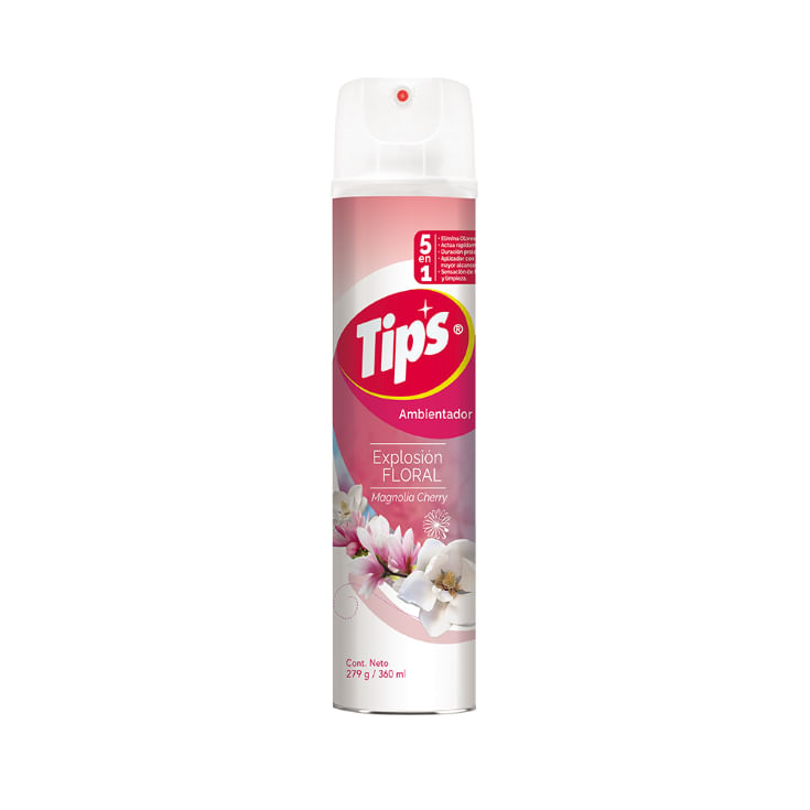 Tips Ambiental Spray Explosion Floral 360 Ml.