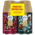 Aromatizante Glade Aerosol Rep Automatico Moras Festivas & Pino Encantado 270 Ml.
