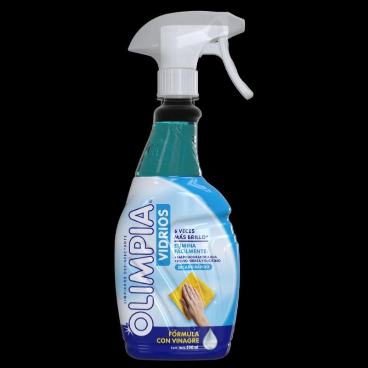 Limpiador Desifectante Vidrios Vinagre Botella 500 Ml.