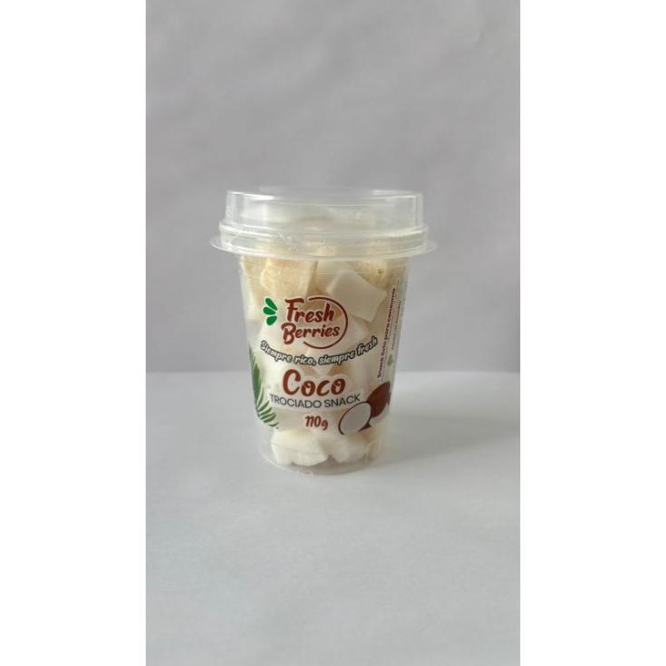 Coco Troceado Snack Fresh Berries  110Gr