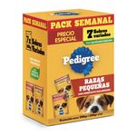 Pedigree Adulto Raza Pequeña Alimento Humedo Multipack 100 Gr. X 7 Un.